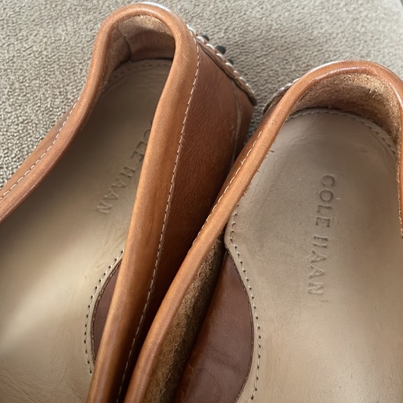 Men’s Cole Haan Brown Tan Leather Penny Loafers Size 12 M - Picture 12 of 12